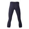 Palestra di yoga femminile che gestisce leggings, capri non trasparente